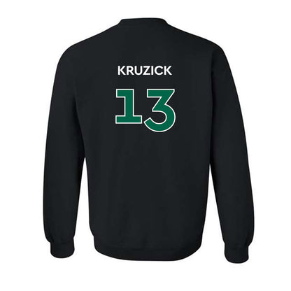 Illinois Wesleyan - NCAA Football : GB Kruzick - Classic Shersey Crewneck Sweatshirt-1