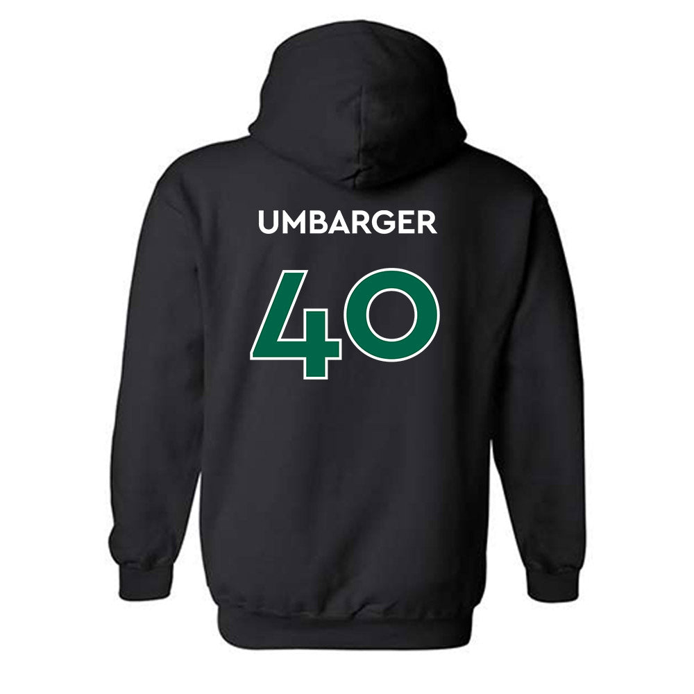 Illinois Wesleyan - NCAA Football : Ryan Umbarger - Classic Shersey Hooded Sweatshirt-1
