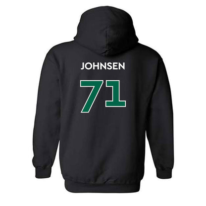 Illinois Wesleyan - NCAA Football : Luke Johnsen - Classic Shersey Hooded Sweatshirt-1
