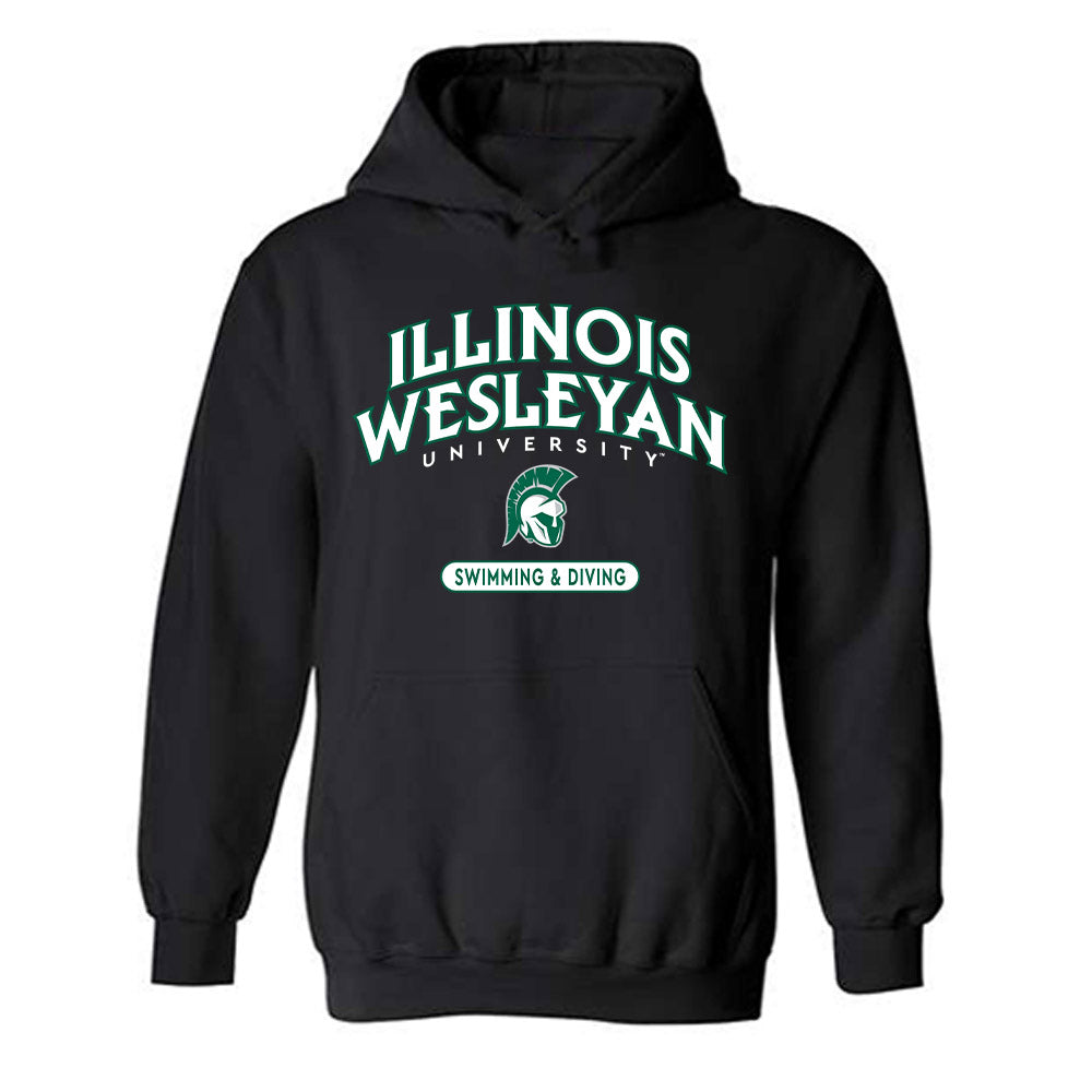 Illinois Wesleyan - NCAA Women's Swimming & Diving : Abigail Schnittker - Classic Shersey Hooded Sweatshirt-0