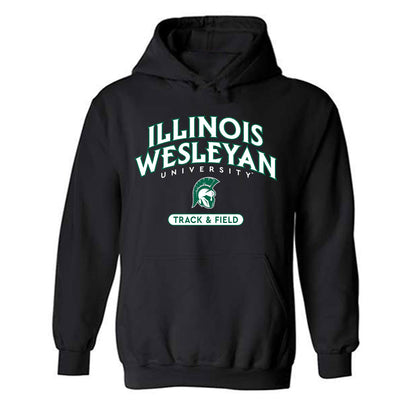 Illinois Wesleyan - NCAA Women's Track & Field : Kelsey Moore - Classic Shersey Hooded Sweatshirt-0