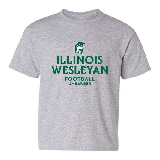 Illinois Wesleyan - NCAA Football : Ryan Umbarger - Classic Fashion Shersey Youth T-Shirt-0