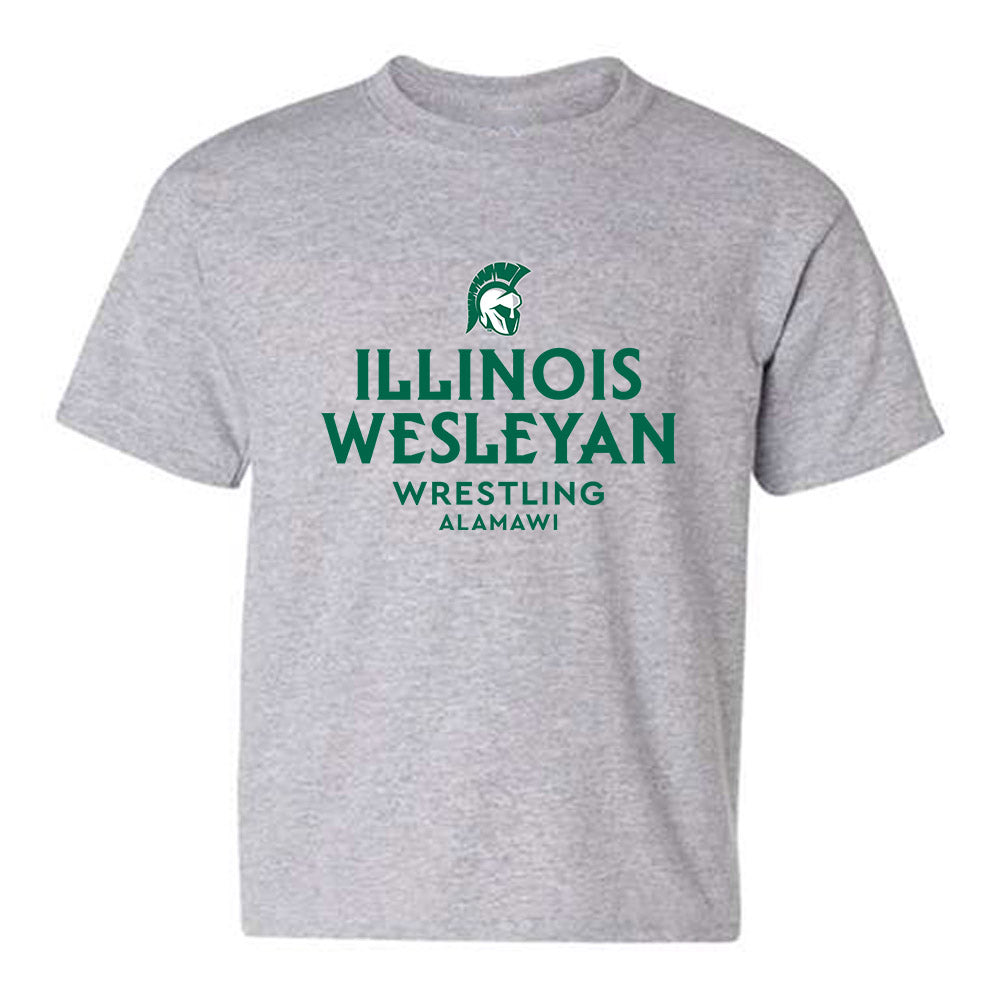 Illinois Wesleyan - NCAA Wrestling : Ameer Alamawi - Classic Fashion Shersey Youth T-Shirt-0