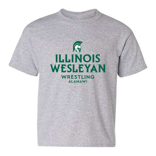 Illinois Wesleyan - NCAA Wrestling : Ameer Alamawi - Classic Fashion Shersey Youth T-Shirt-0