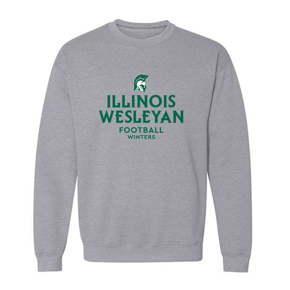 Illinois Wesleyan - NCAA Football : Deon Winters - Classic Fashion Shersey Crewneck Sweatshirt-0