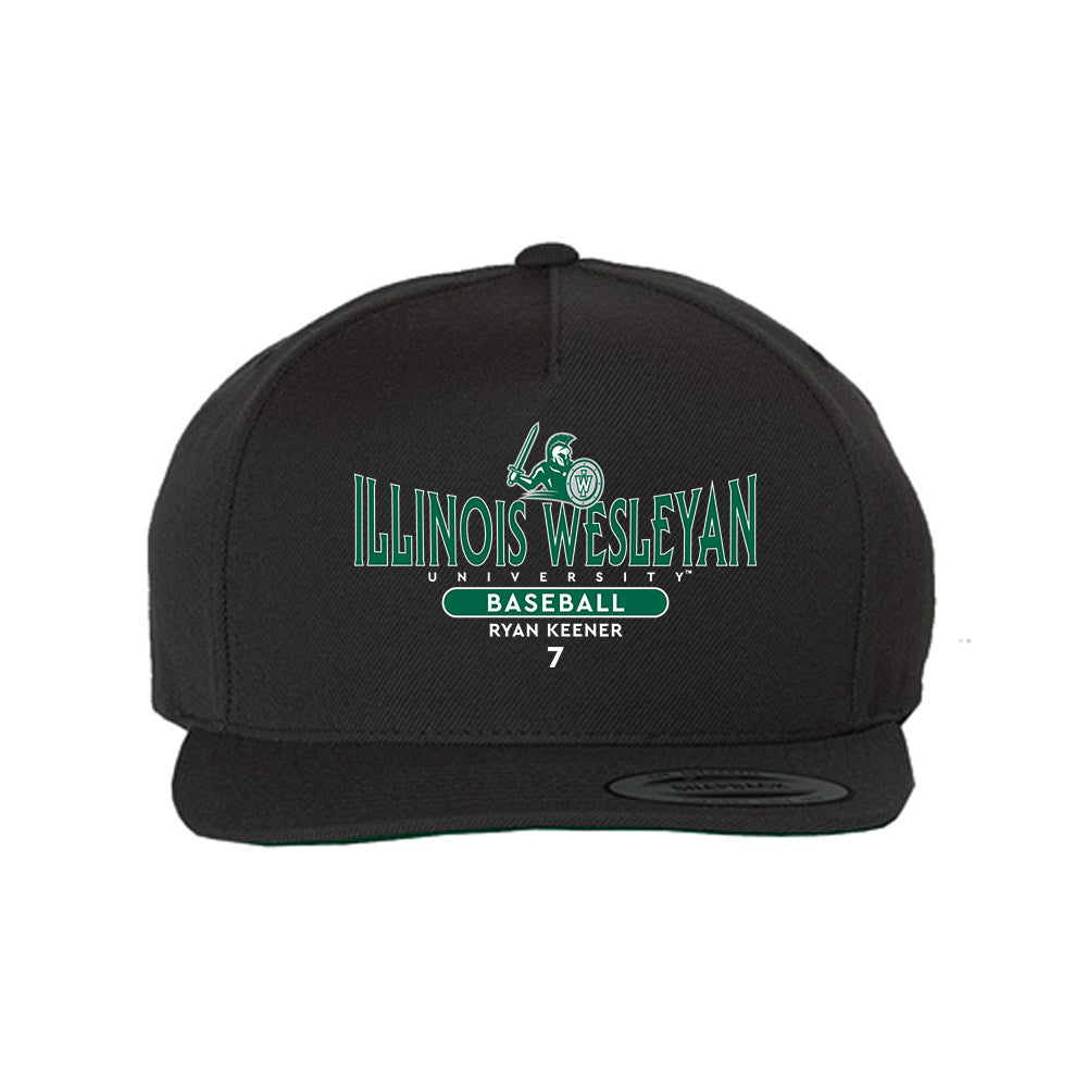 Illinois Wesleyan - NCAA Baseball : Ryan Keener - Snapback Hat-0