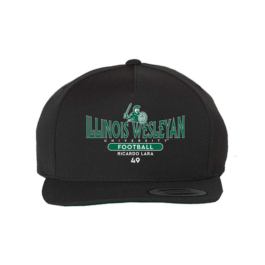 Illinois Wesleyan - NCAA Football : Ricardo Lara - Snapback Hat-0