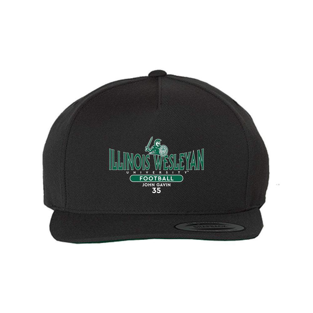 Illinois Wesleyan - NCAA Football : John Gavin - Snapback Hat