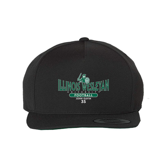 Illinois Wesleyan - NCAA Football : John Gavin - Snapback Hat