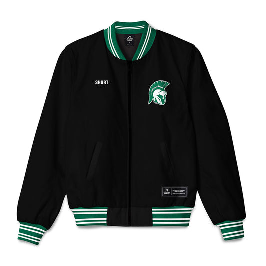 Illinois Wesleyan - NCAA Women's Track & Field : Mallory Short - Bomber Jacket-0