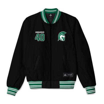 Illinois Wesleyan - NCAA Football : Ryan Umbarger - Bomber Jacket-0