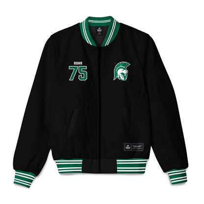 Illinois Wesleyan - NCAA Football : Max Rohr - Bomber Jacket-0