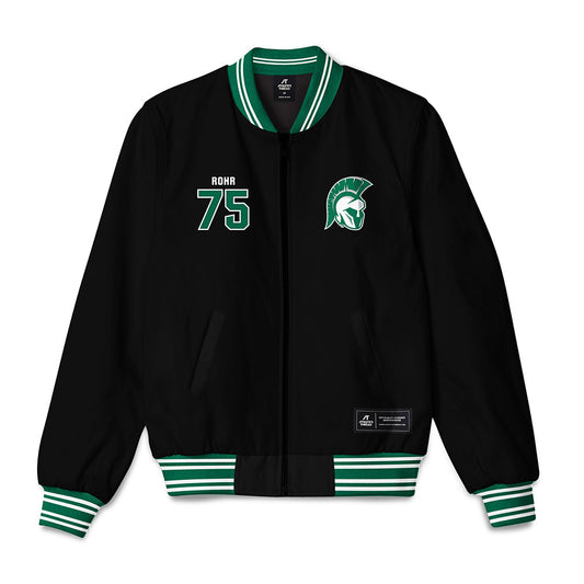 Illinois Wesleyan - NCAA Football : Max Rohr - Bomber Jacket-0