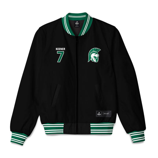 Illinois Wesleyan - NCAA Baseball : Ryan Keener - Bomber Jacket-0
