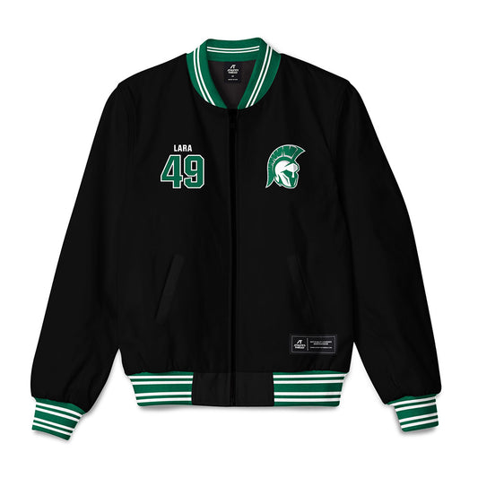 Illinois Wesleyan - NCAA Football : Ricardo Lara - Bomber Jacket-0