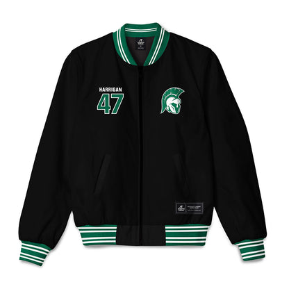Illinois Wesleyan - NCAA Football : Luke Harrigan - Bomber Jacket-0