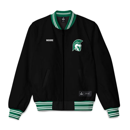 Illinois Wesleyan - NCAA Women's Track & Field : Kelsey Moore - Bomber Jacket-0