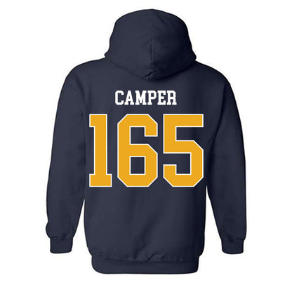 UTC - NCAA Wrestling : Tavian Camper - Classic Shersey Hooded Sweatshirt-1