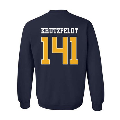 UTC - NCAA Wrestling : Cole Krutzfeldt - Classic Shersey Crewneck Sweatshirt-1