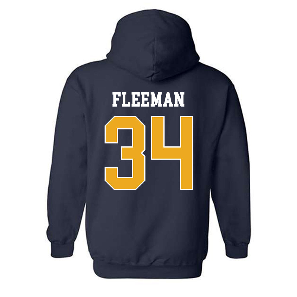UTC - NCAA Men's Basketball : John Fleeman - Classic Shersey Hooded Sweatshirt-1