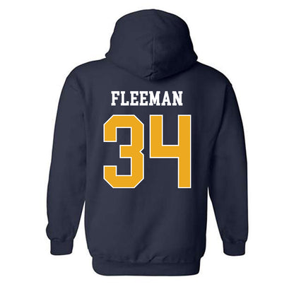 UTC - NCAA Men's Basketball : John Fleeman - Classic Shersey Hooded Sweatshirt-1