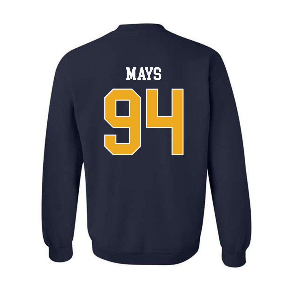 UTC - NCAA Football : Myles Mays - Classic Shersey Crewneck Sweatshirt-1