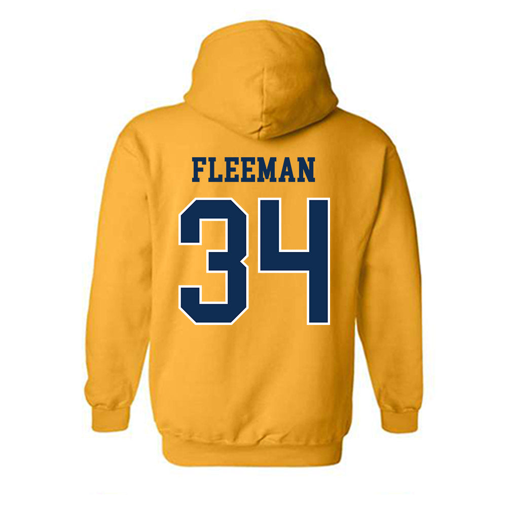 UTC - NCAA Men's Basketball : John Fleeman - Classic Shersey Hooded Sweatshirt-1