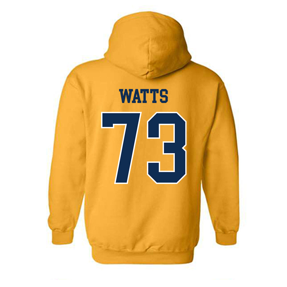 UTC - NCAA Football : Malik Watts - Classic Shersey Hooded Sweatshirt-1