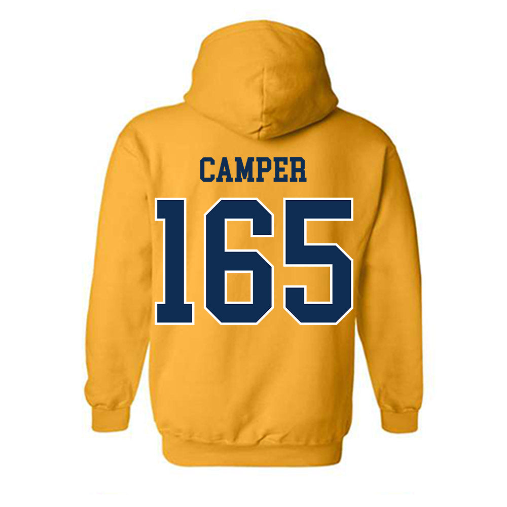 UTC - NCAA Wrestling : Tavian Camper - Classic Shersey Hooded Sweatshirt-1