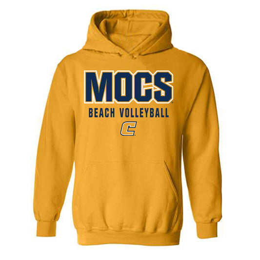 UTC - NCAA Beach Volleyball : Taylor Clark - Classic Shersey Hooded Sweatshirt