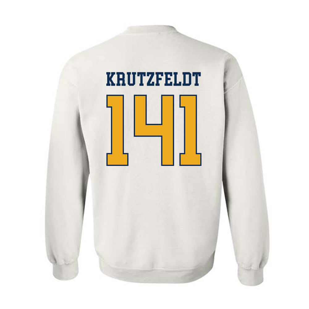 UTC - NCAA Wrestling : Cole Krutzfeldt - Classic Shersey Crewneck Sweatshirt-1