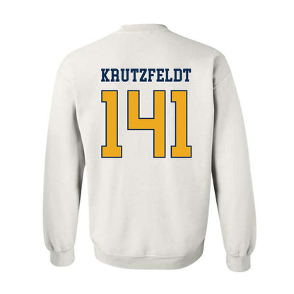 UTC - NCAA Wrestling : Cole Krutzfeldt - Classic Shersey Crewneck Sweatshirt-1