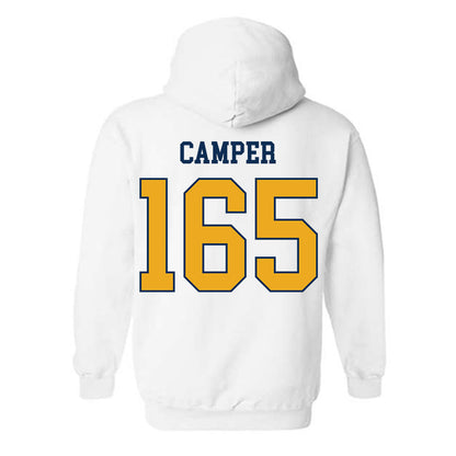 UTC - NCAA Wrestling : Tavian Camper - Classic Shersey Hooded Sweatshirt-1