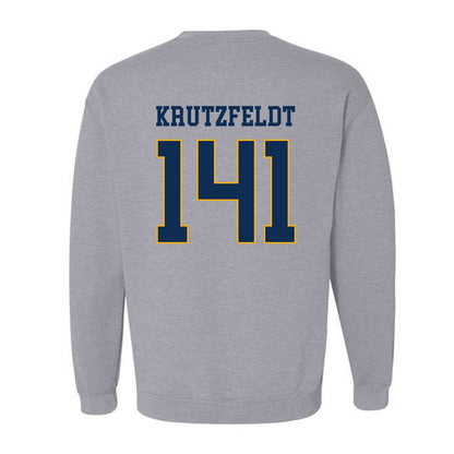 UTC - NCAA Wrestling : Cole Krutzfeldt - Classic Shersey Crewneck Sweatshirt-1