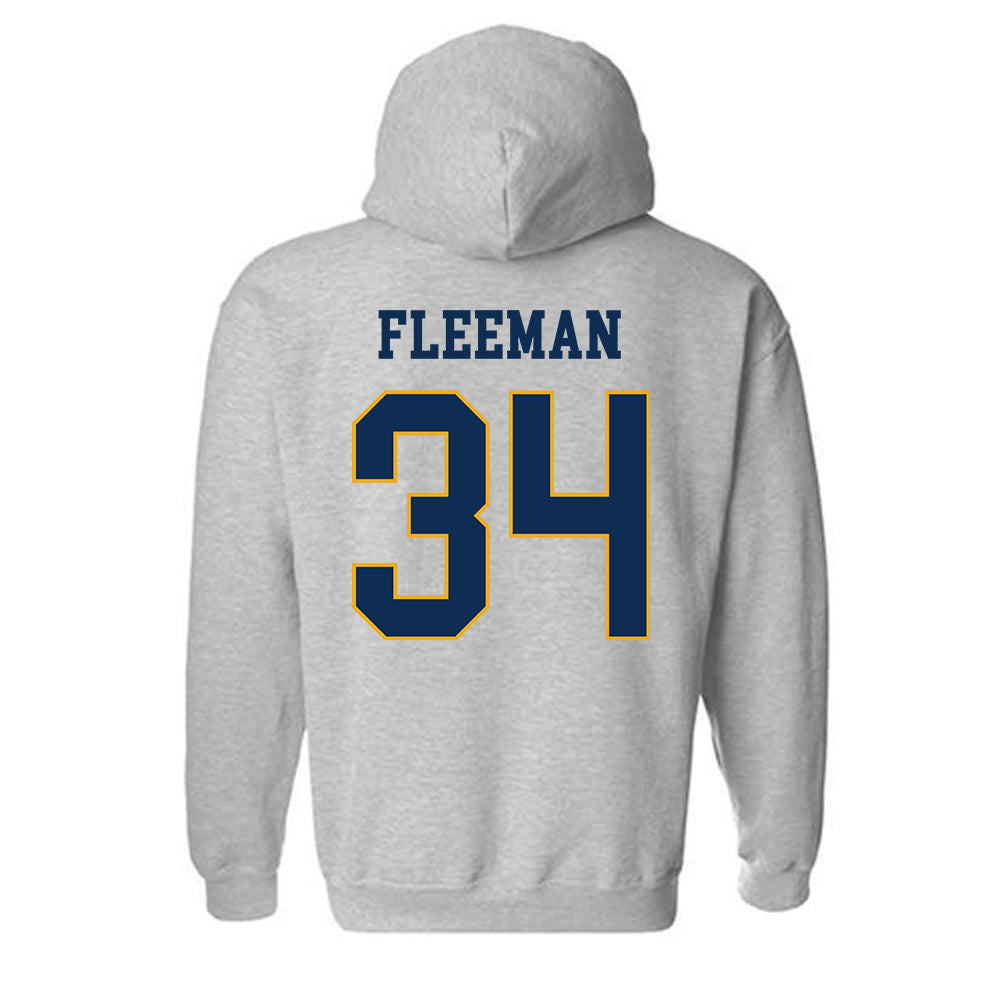 UTC - NCAA Men's Basketball : John Fleeman - Classic Shersey Hooded Sweatshirt-1