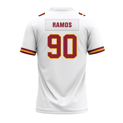 Iowa State - NCAA Football : Jareb Ramos - White Premium Football Jersey-1
