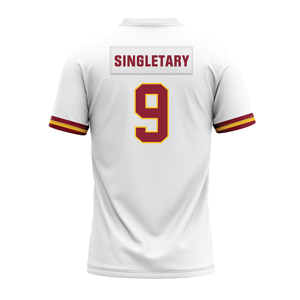 Iowa State - NCAA Football : Jaheim Singletary - White Premium Football Jersey-1