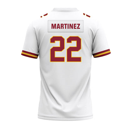 Iowa State - NCAA Football : Xavier Martinez - White Premium Football Jersey-1