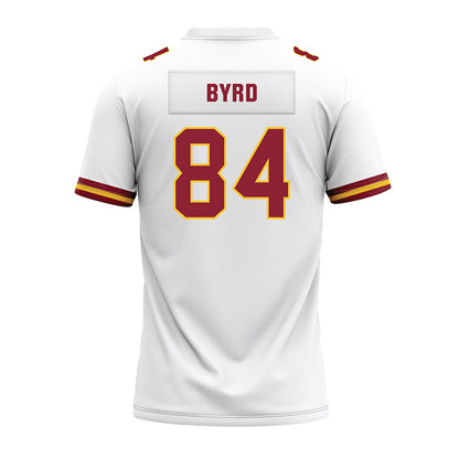 Iowa State - NCAA Football : Drew Byrd - White Premium Football Jersey-1