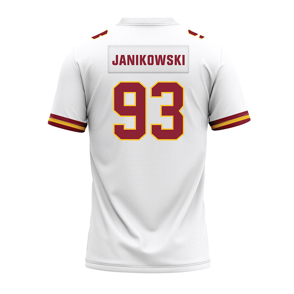 Iowa State - NCAA Football : Jack Janikowski - White Premium Football Jersey-1