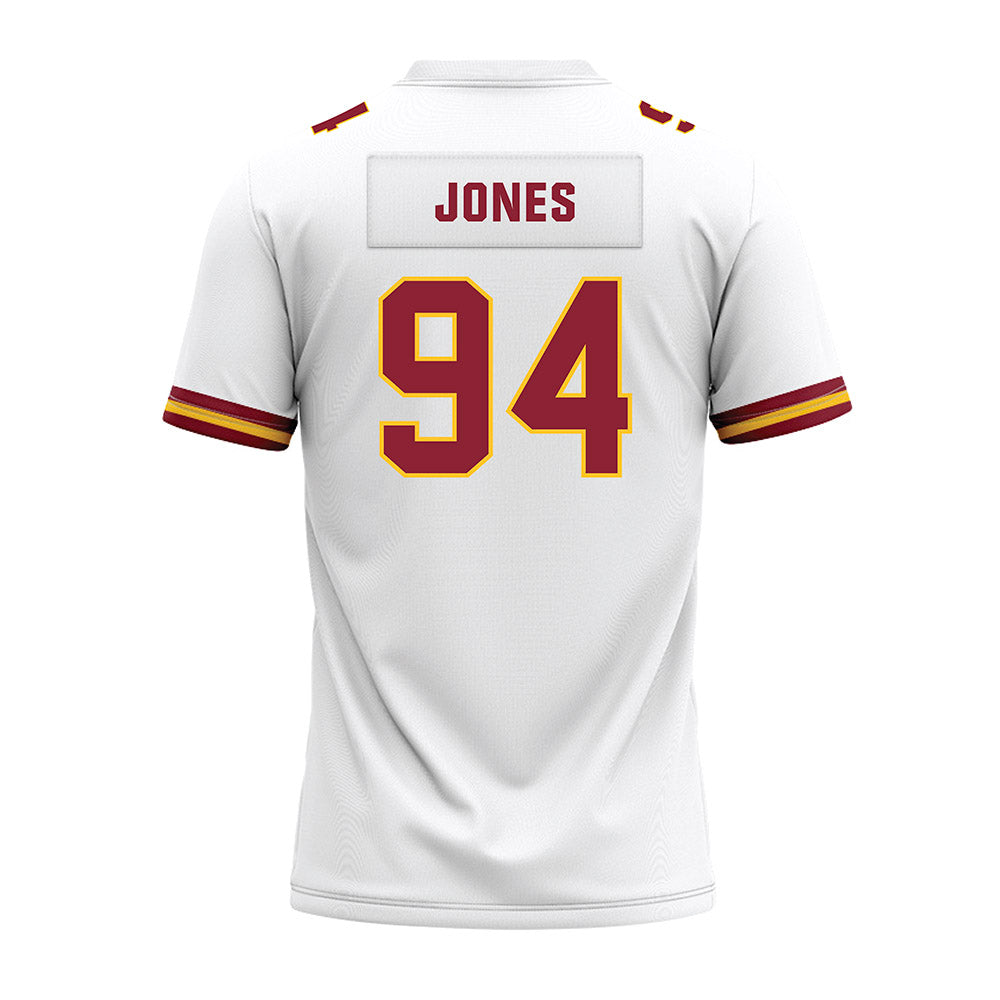 Iowa State - NCAA Football : Jake Jones - White Premium Football Jersey-1
