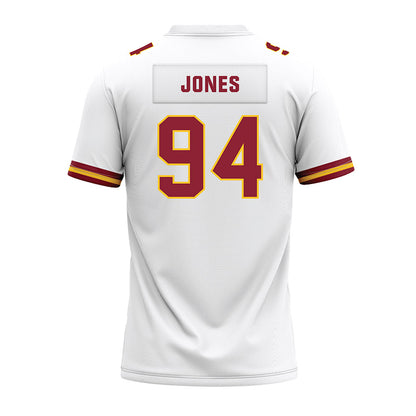 Iowa State - NCAA Football : Jake Jones - White Premium Football Jersey-1
