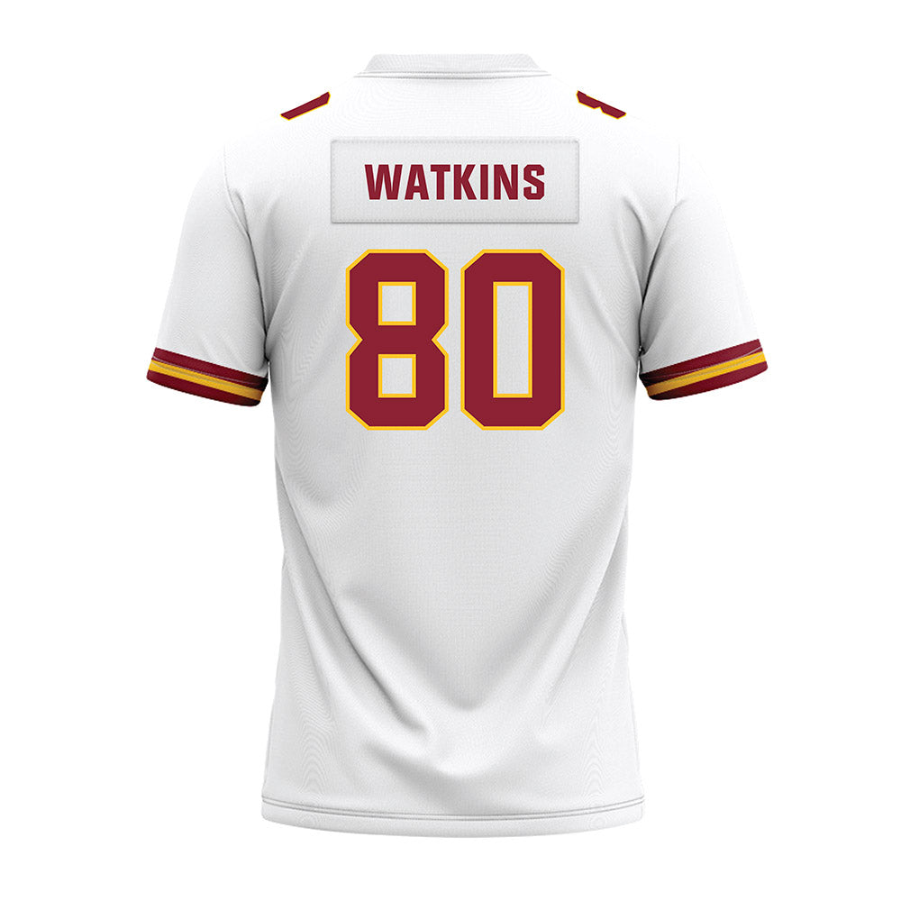Iowa State - NCAA Football : Malcolm Watkins - White Premium Football Jersey-1