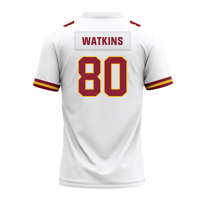 Iowa State - NCAA Football : Malcolm Watkins - White Premium Football Jersey-1