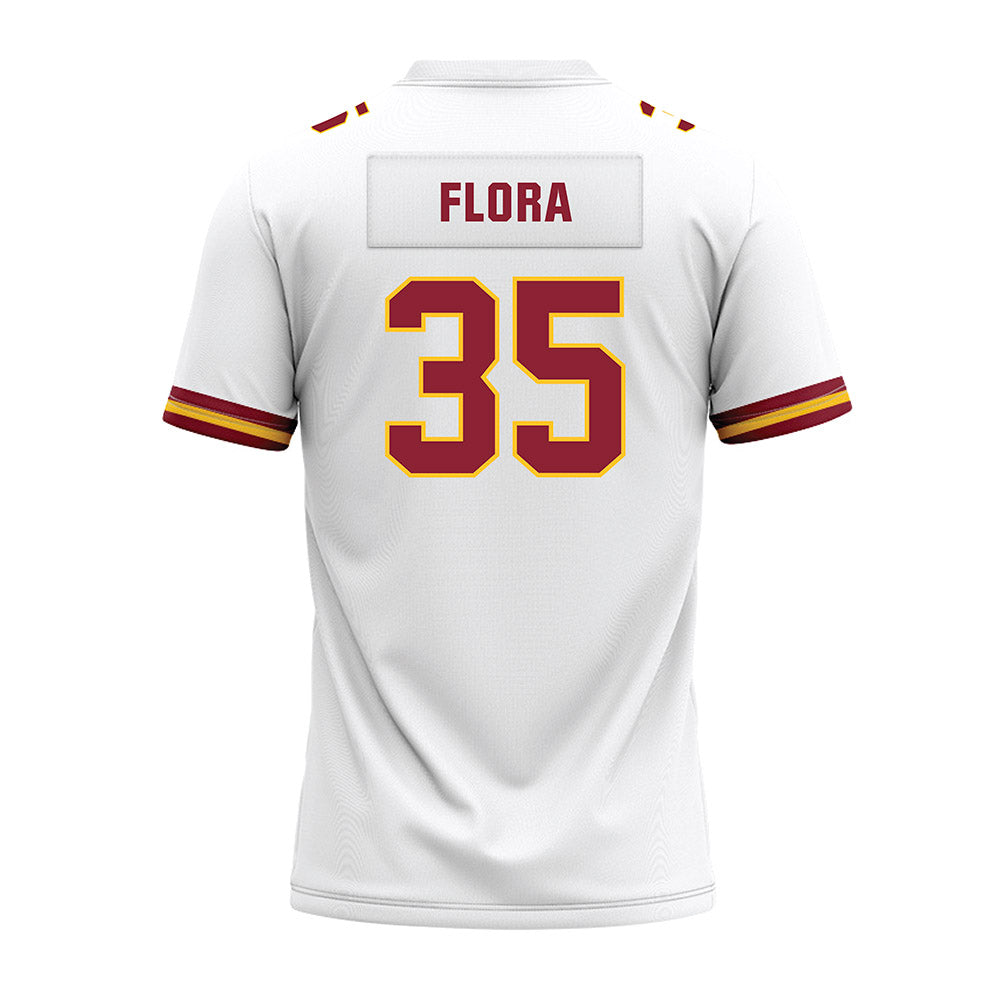 Iowa State - NCAA Football : Aiden Flora - White Premium Football Jersey