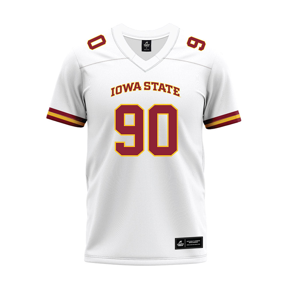 Iowa State - NCAA Football : Jareb Ramos - White Premium Football Jersey-0