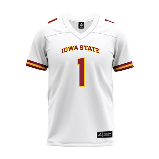 Iowa State - NCAA Football : Jaylen Raynor - White Premium Football Jersey-0
