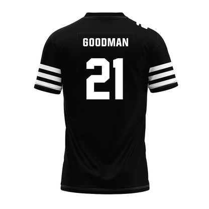 Iowa State - NCAA Football : Duhron Goodman - Black Premium Football Jersey-1