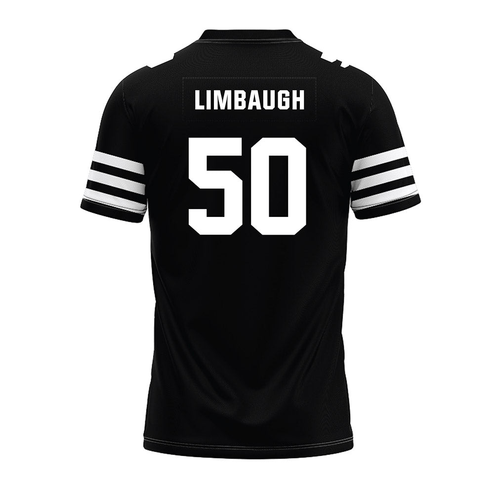 Iowa State - NCAA Football : Jack Limbaugh - Black Premium Football Jersey-1