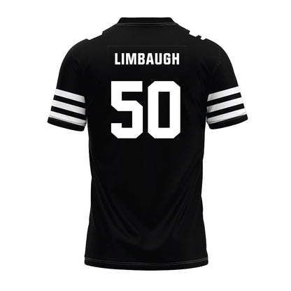 Iowa State - NCAA Football : Jack Limbaugh - Black Premium Football Jersey-1